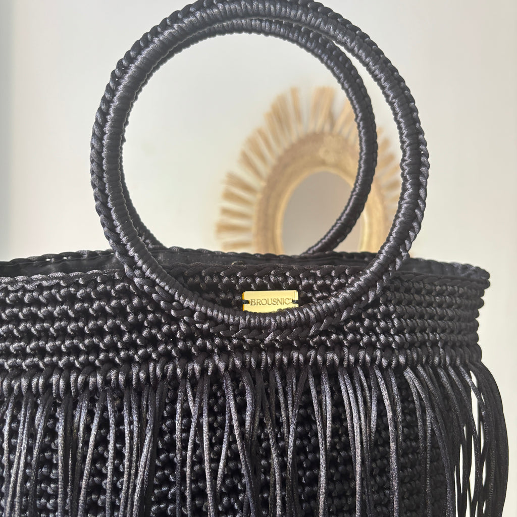 Cartera Glam Negra