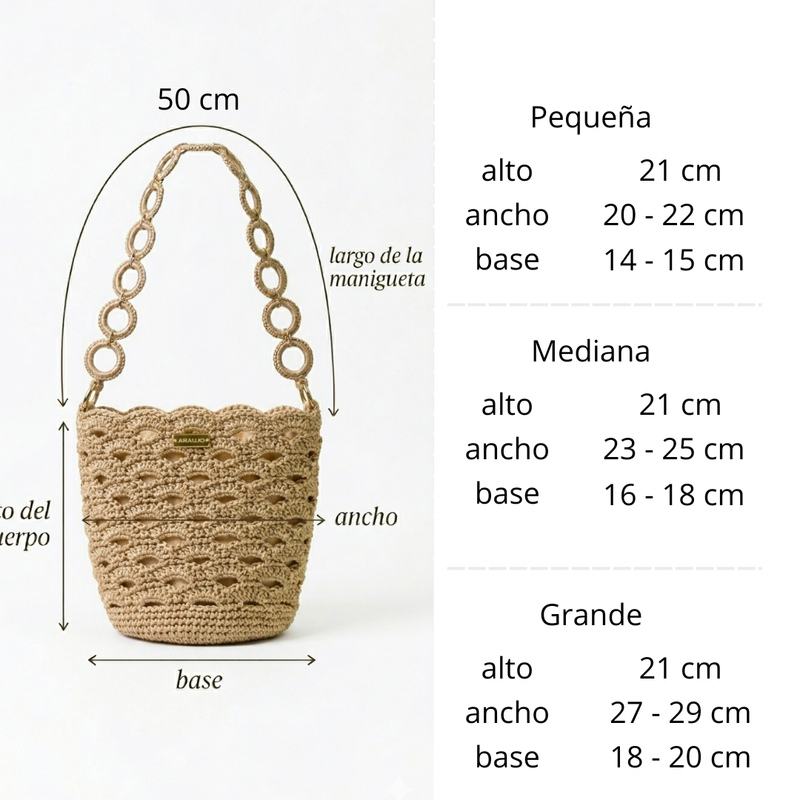 Tabla de tamaños