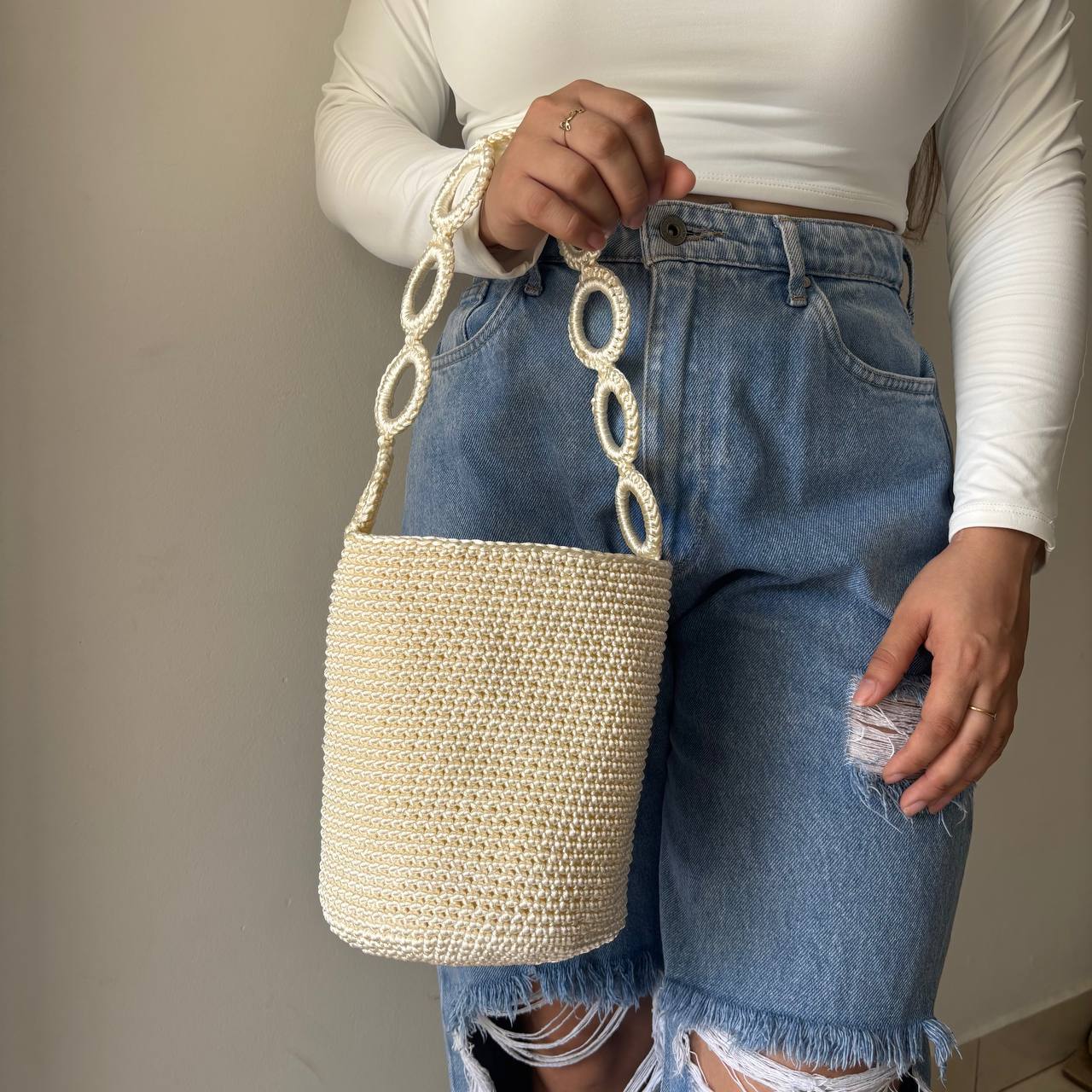 Mochila Milu Beige