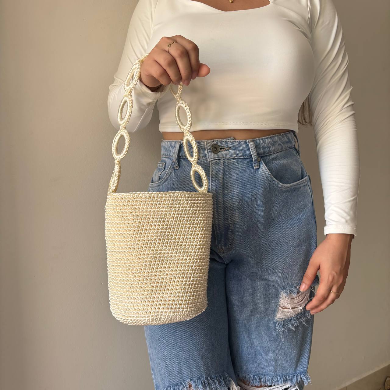 Mochila Milu Beige