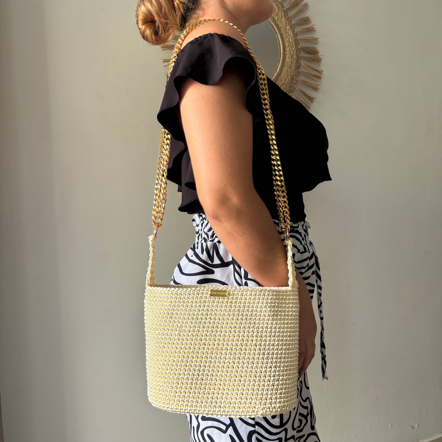 Cartera Nia beige