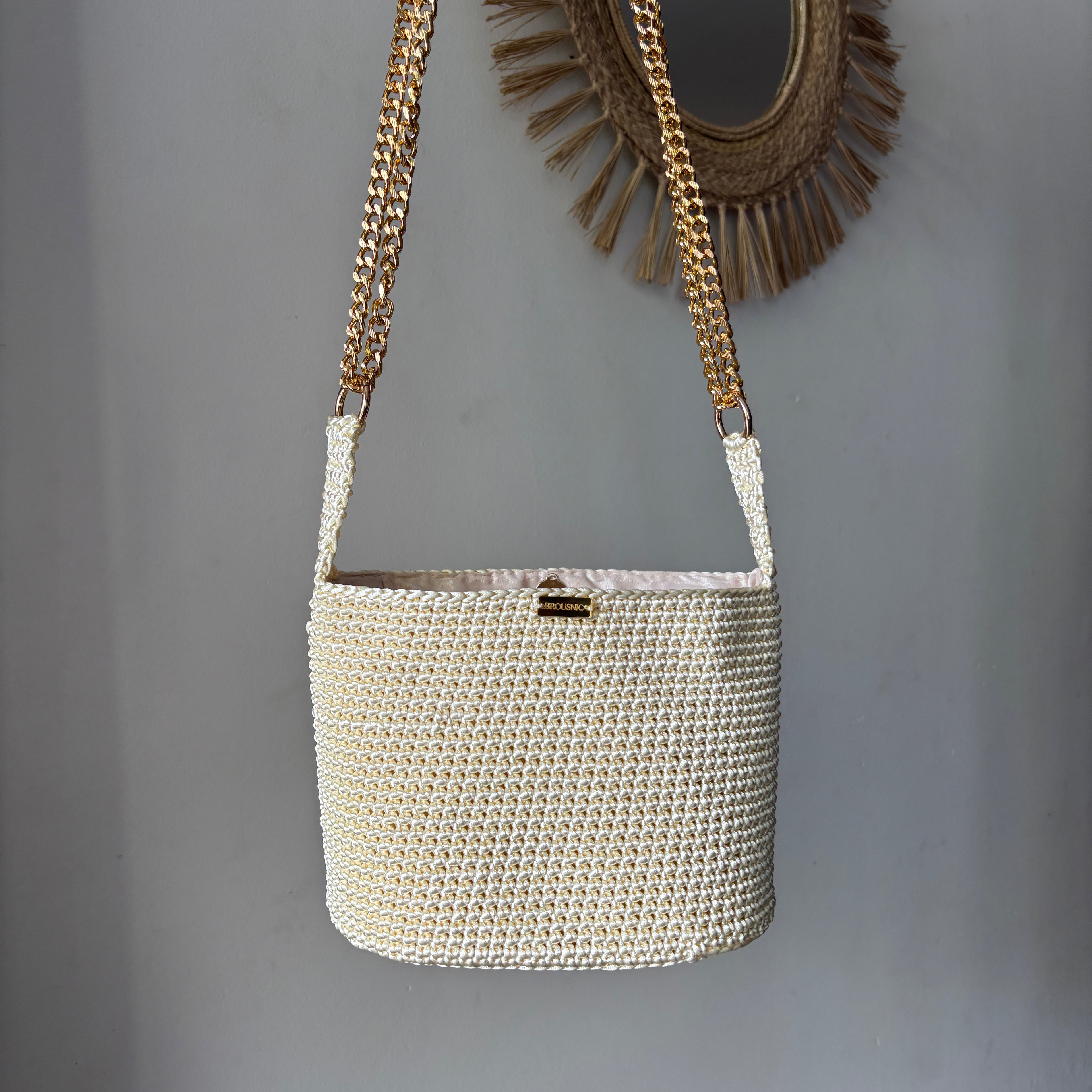 Cartera Nia beige