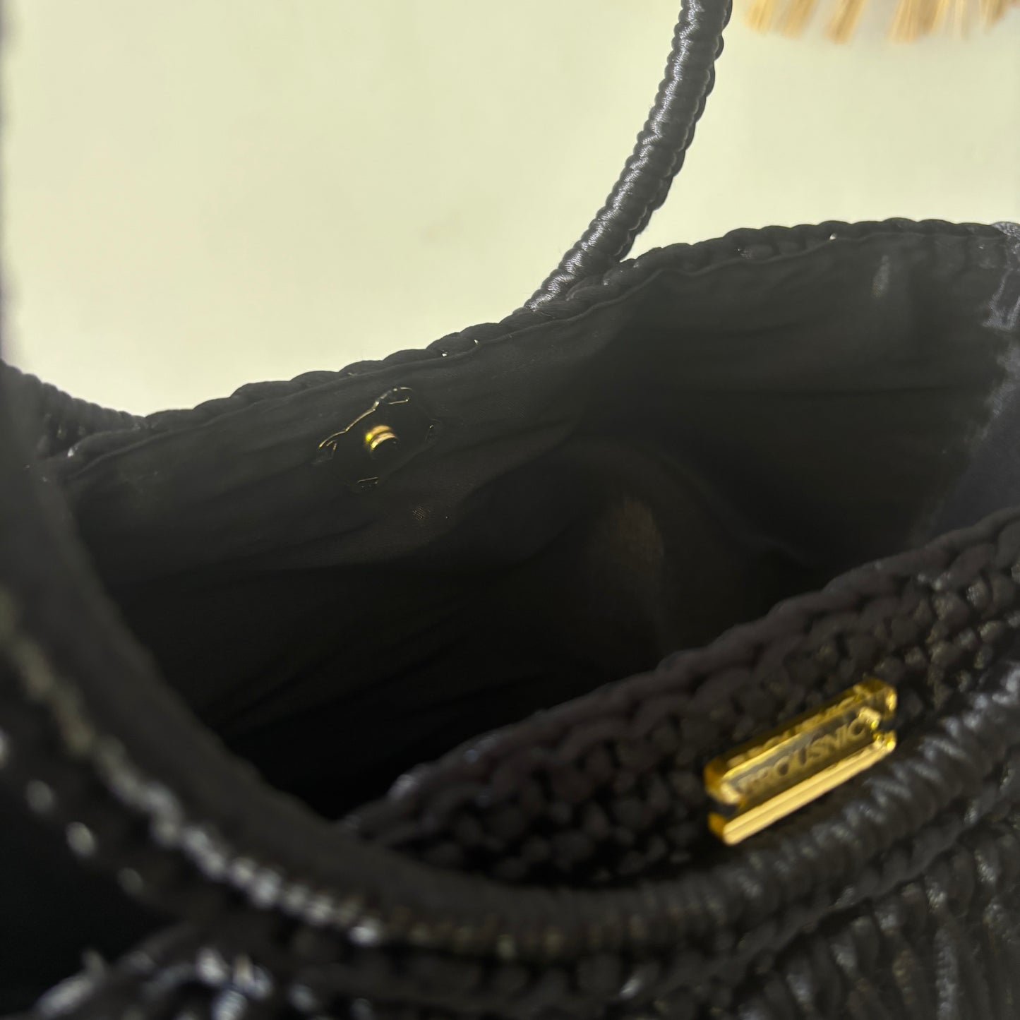 Cartera Glam Negra