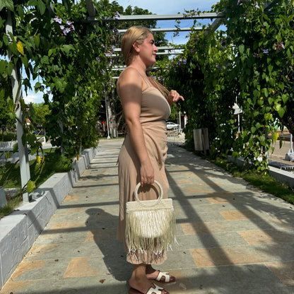 Cartera Glam Beige