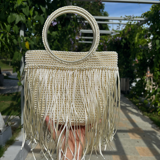 Cartera Glam Beige