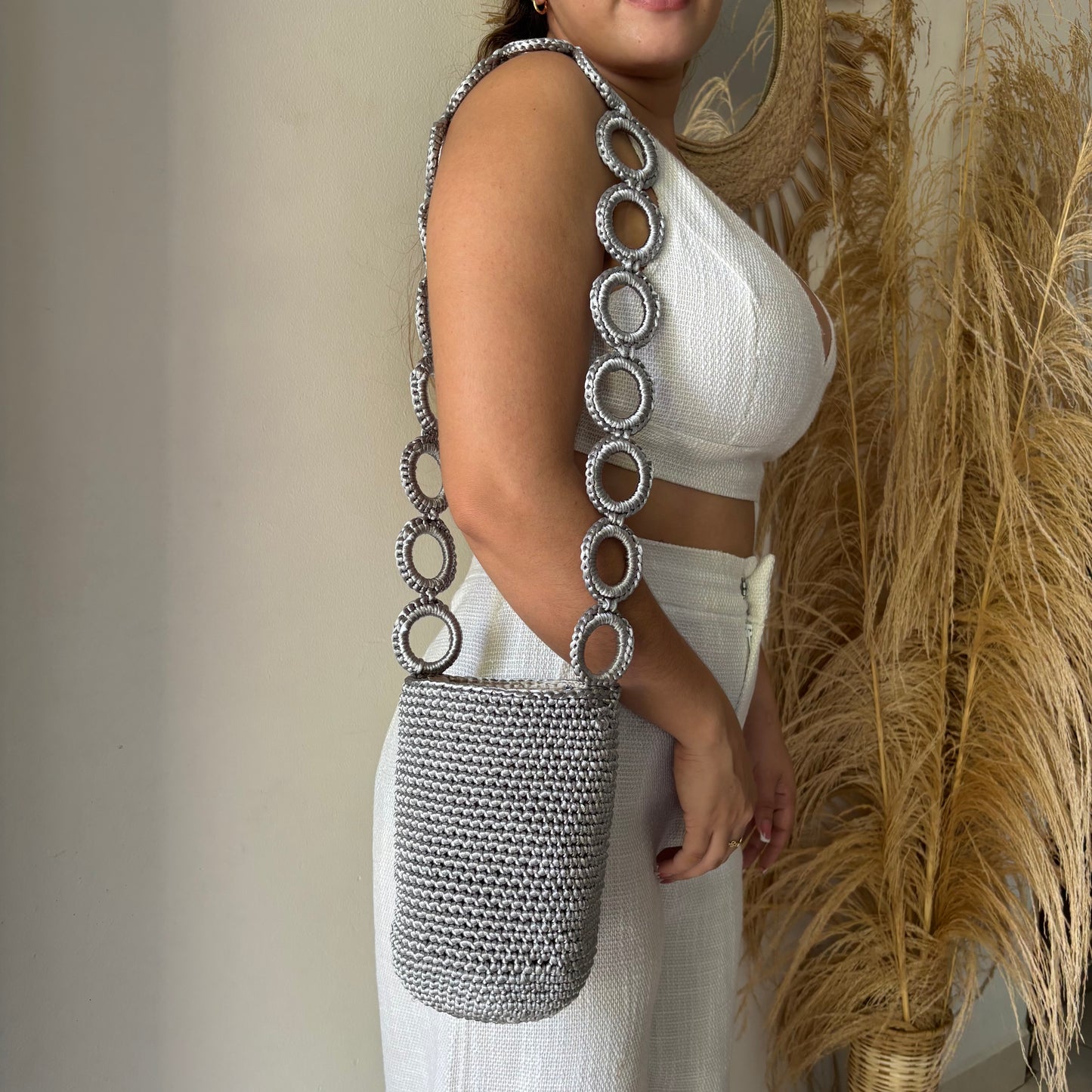 Mochila Milky Plata