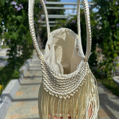 Cartera Glam Beige