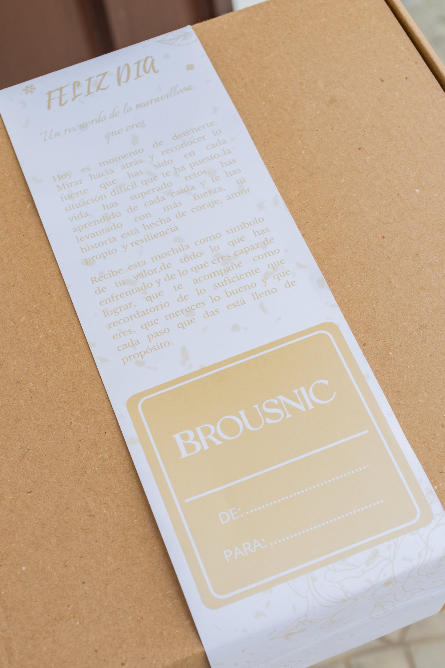 Caja Regalo "Dia de la Mujer"