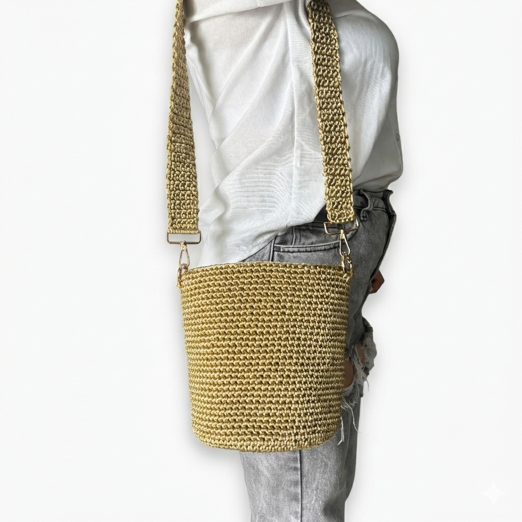 Mochila Agata (champagne)