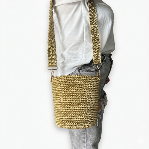 Mochila Agata (champagne)