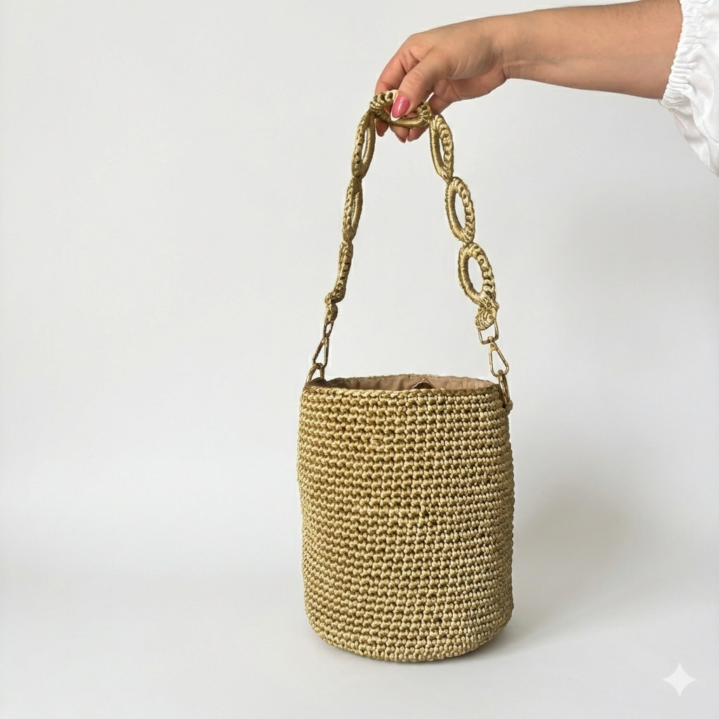 Mochila Agata (champagne)