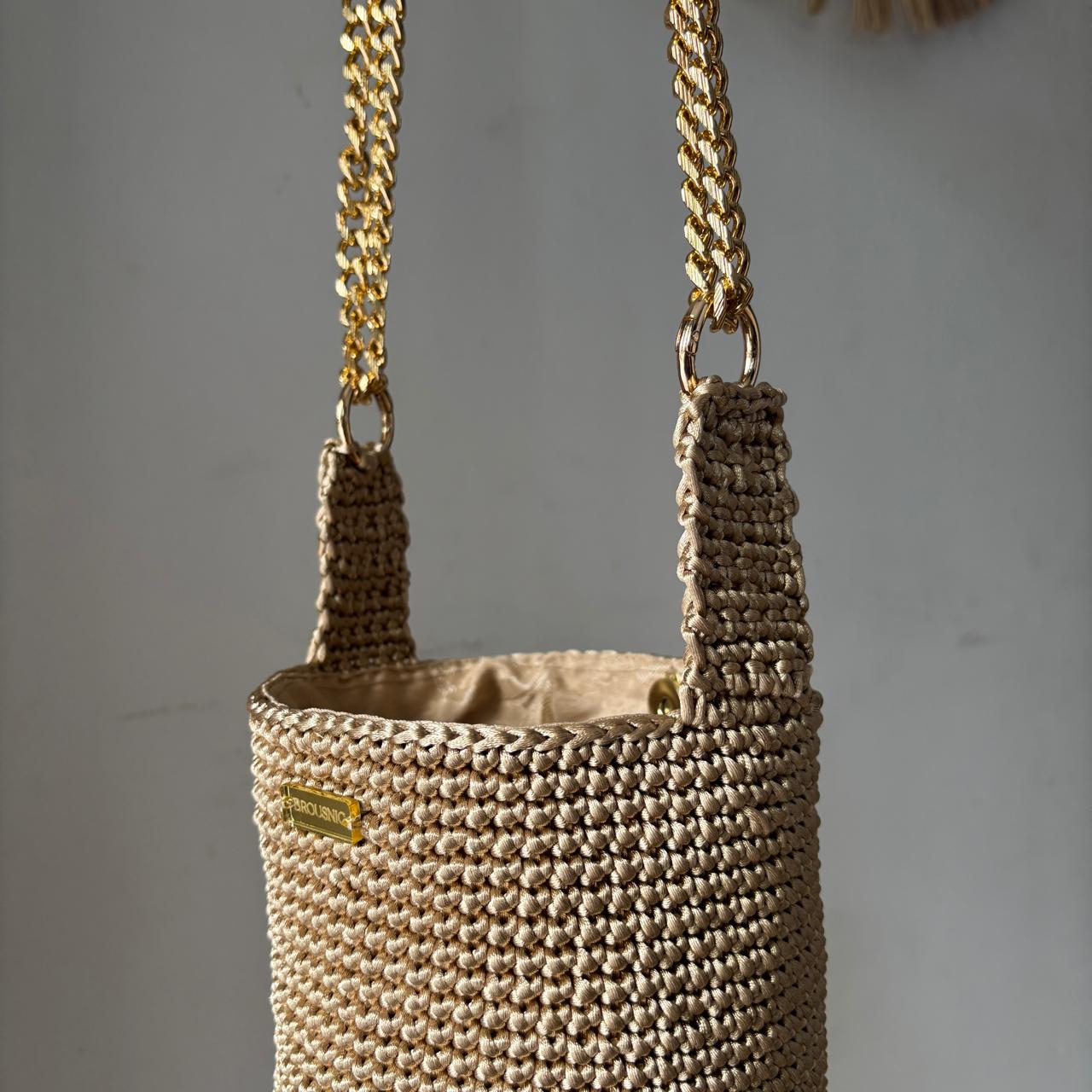 Mochila Nucci champagne
