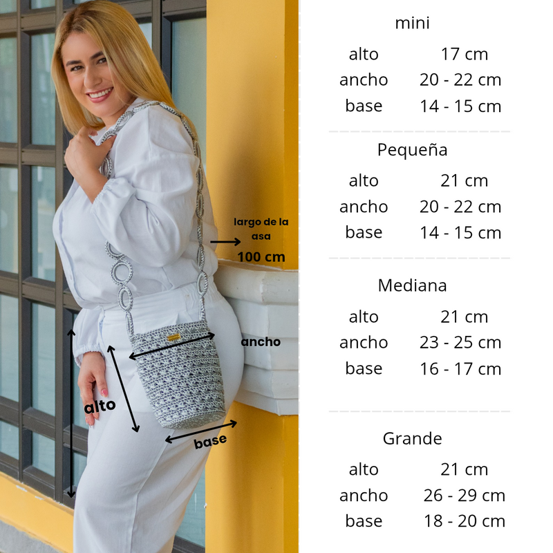 Tabla de tamaños